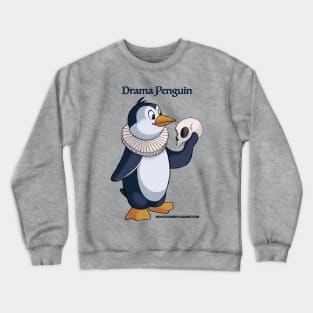 Molly's Comedy Cabaret Drama Penguin Crewneck Sweatshirt